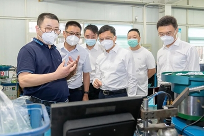 守牢疫情防線安全底線，加快經濟恢復重振——繆京赴企業園區走訪推進復工復產